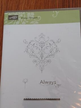 ✅$7 Add On Stampin' Up! Always Elegant Stamp Set
